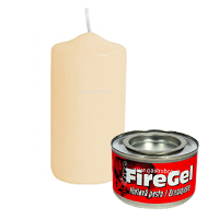 Sviečky a horľavé gély