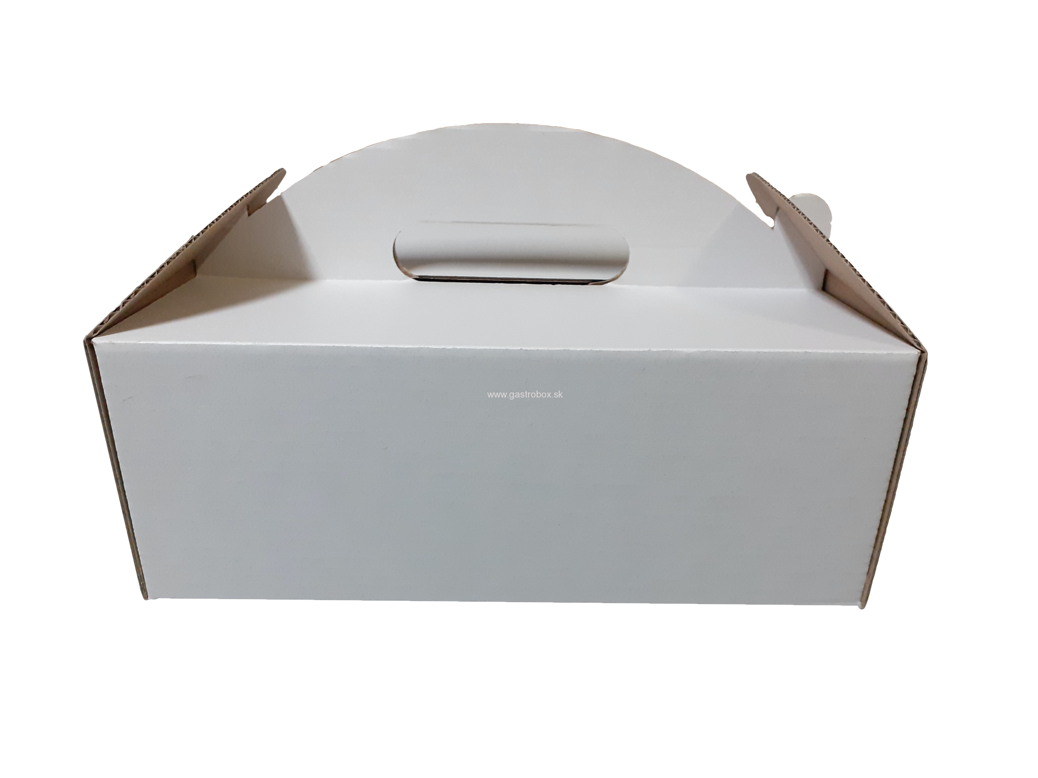 Nosička veľká 26,5x20x10 cm biela, 50ks