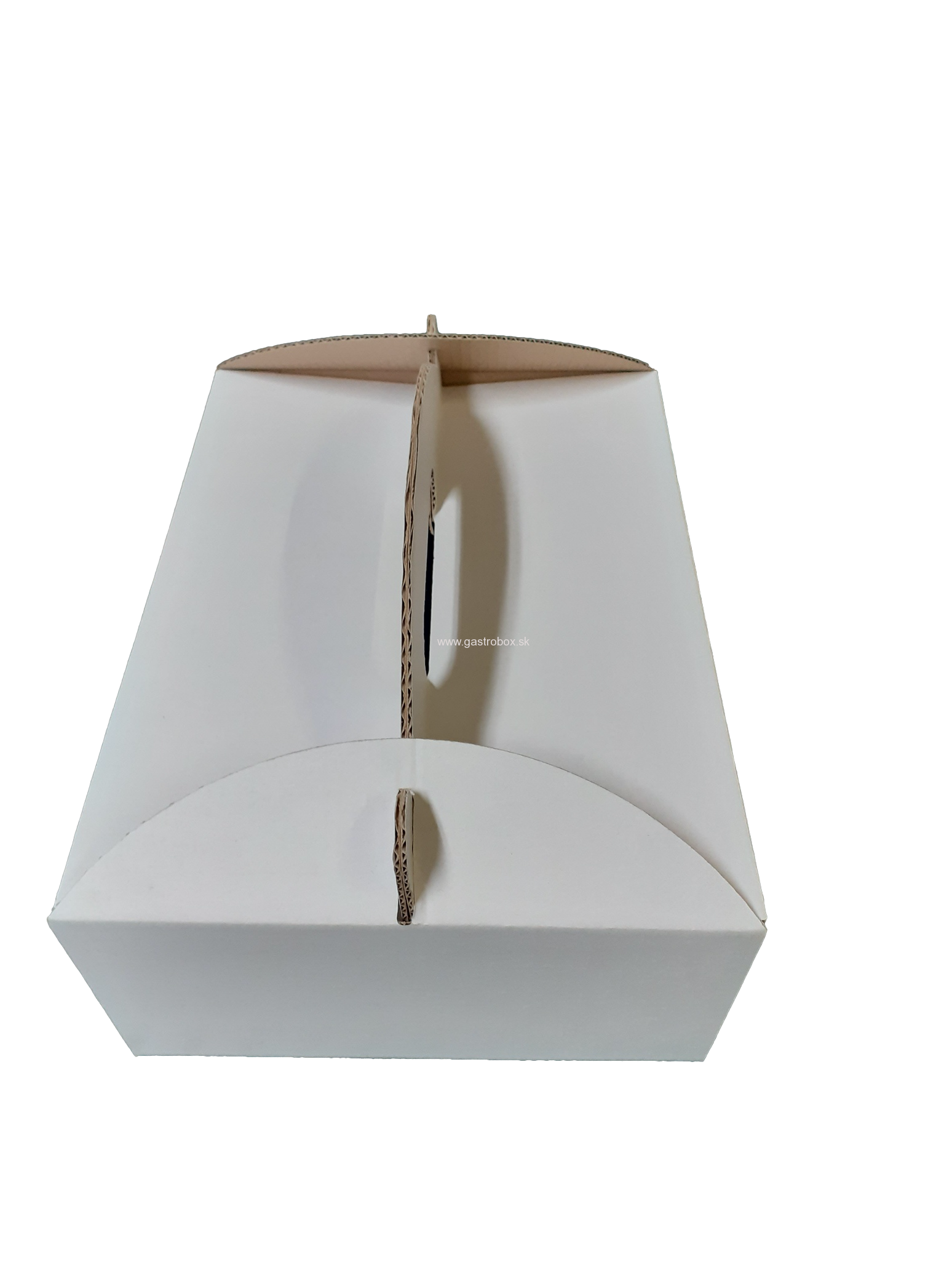 Nosička veľká 26,5x20x10 cm biela, 50ks