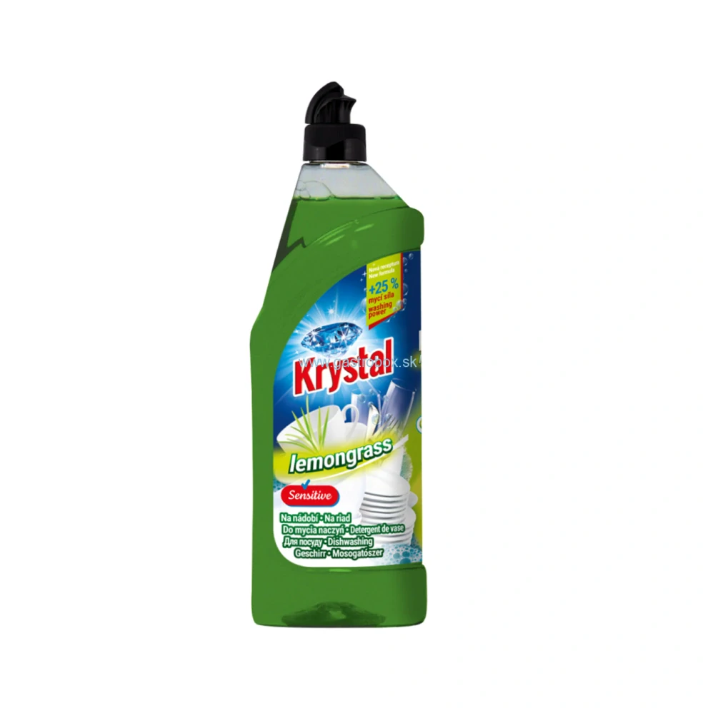 KRYSTAL Lemongrass 750ml koncentrát na umývanie riadu, 1ks