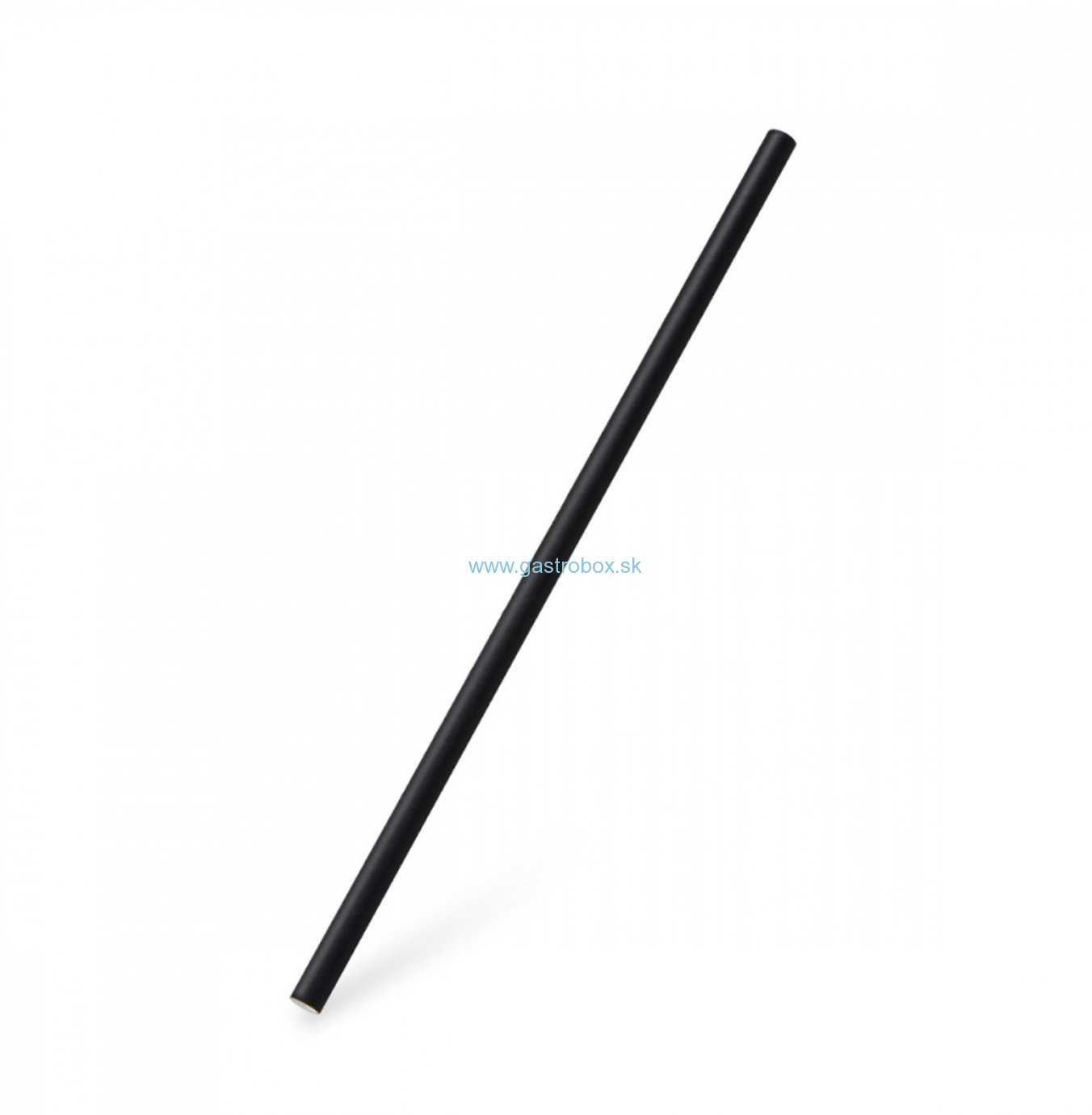 Slamka plastová umývateľná JUMBO Ø8mm x 25,5cm čierna, 150ks
