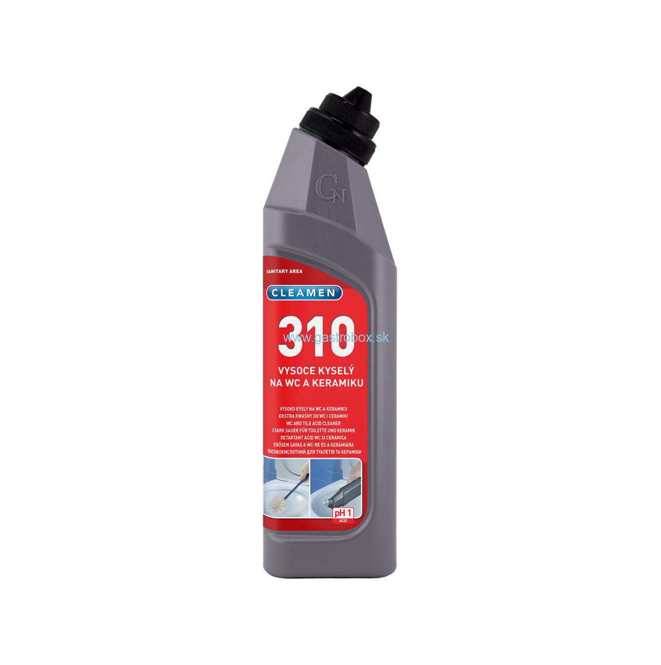 Cleamen 310 extra kyslý na wc a keramiku 750 ml, 1ks