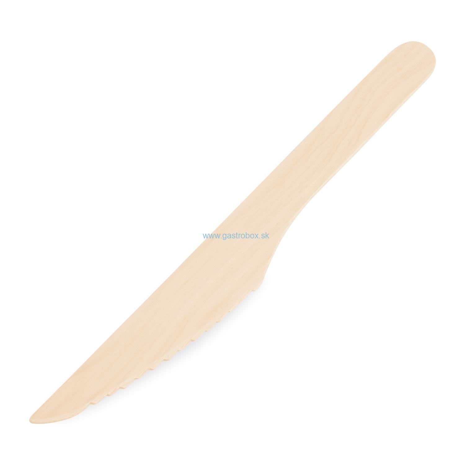 Drevený nôž 16 cm, 100ks
