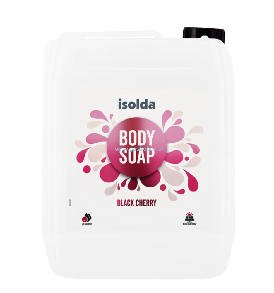 Isolda Black cherry krémové sprchové mydlo 5L, 1ks