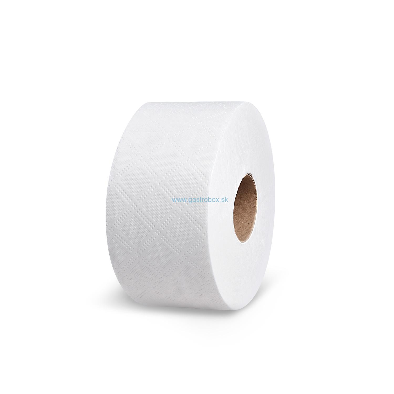 Toaletný papier JUMBO 2-vrstvý Ø 18 cm, 100 m, 12ks