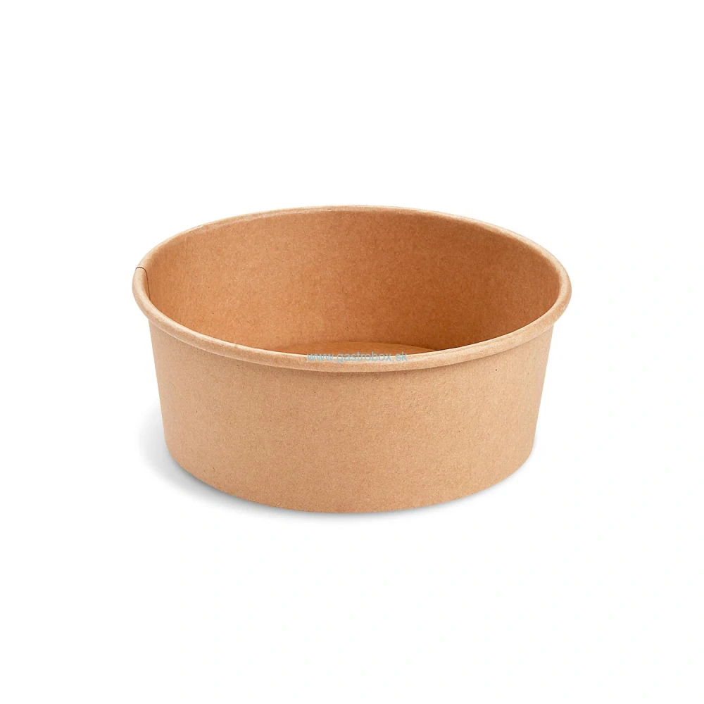 Papierová miska 750ml kraft (Ø150mm), 50ks