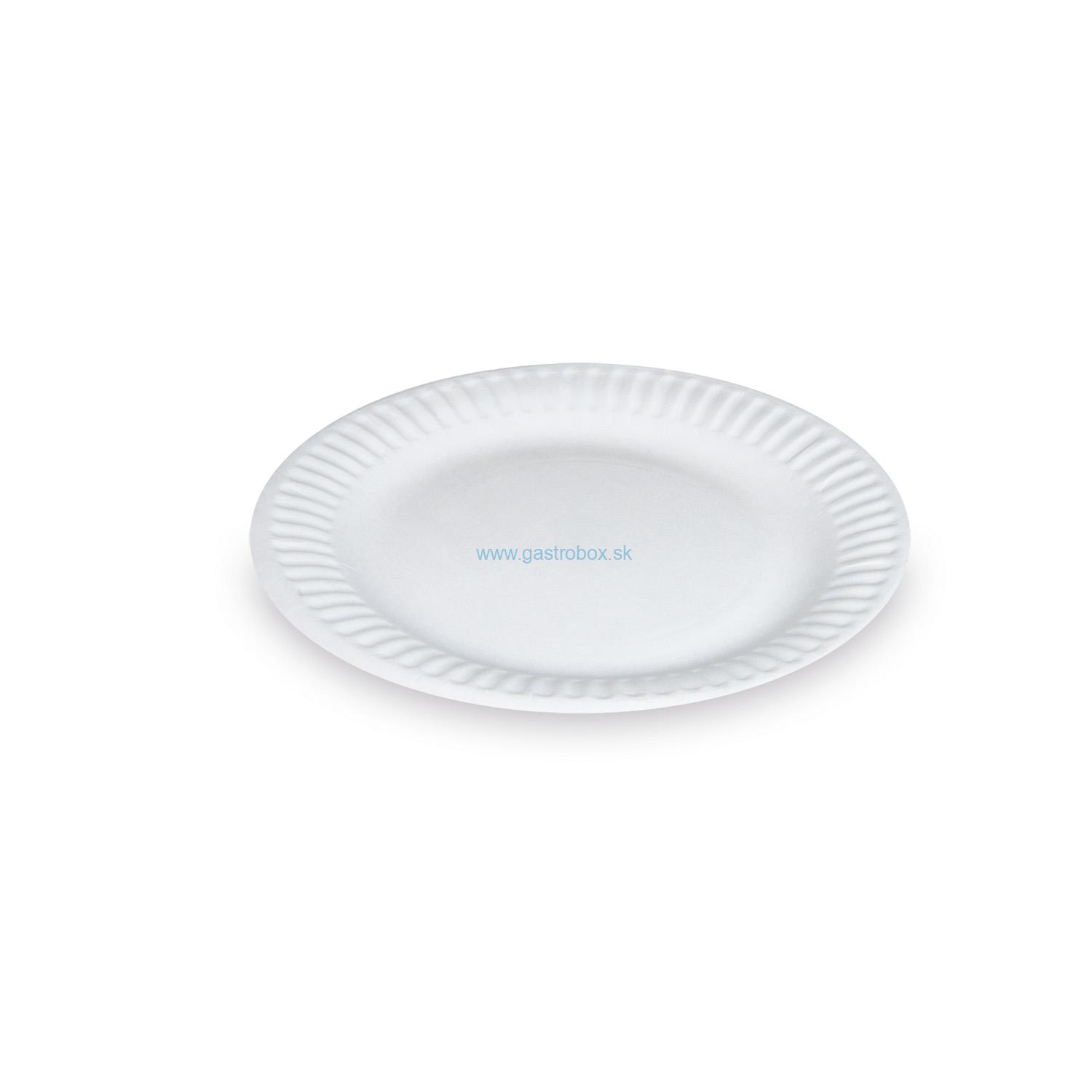 Papierové taniere dezertné Ø15cm, 100ks