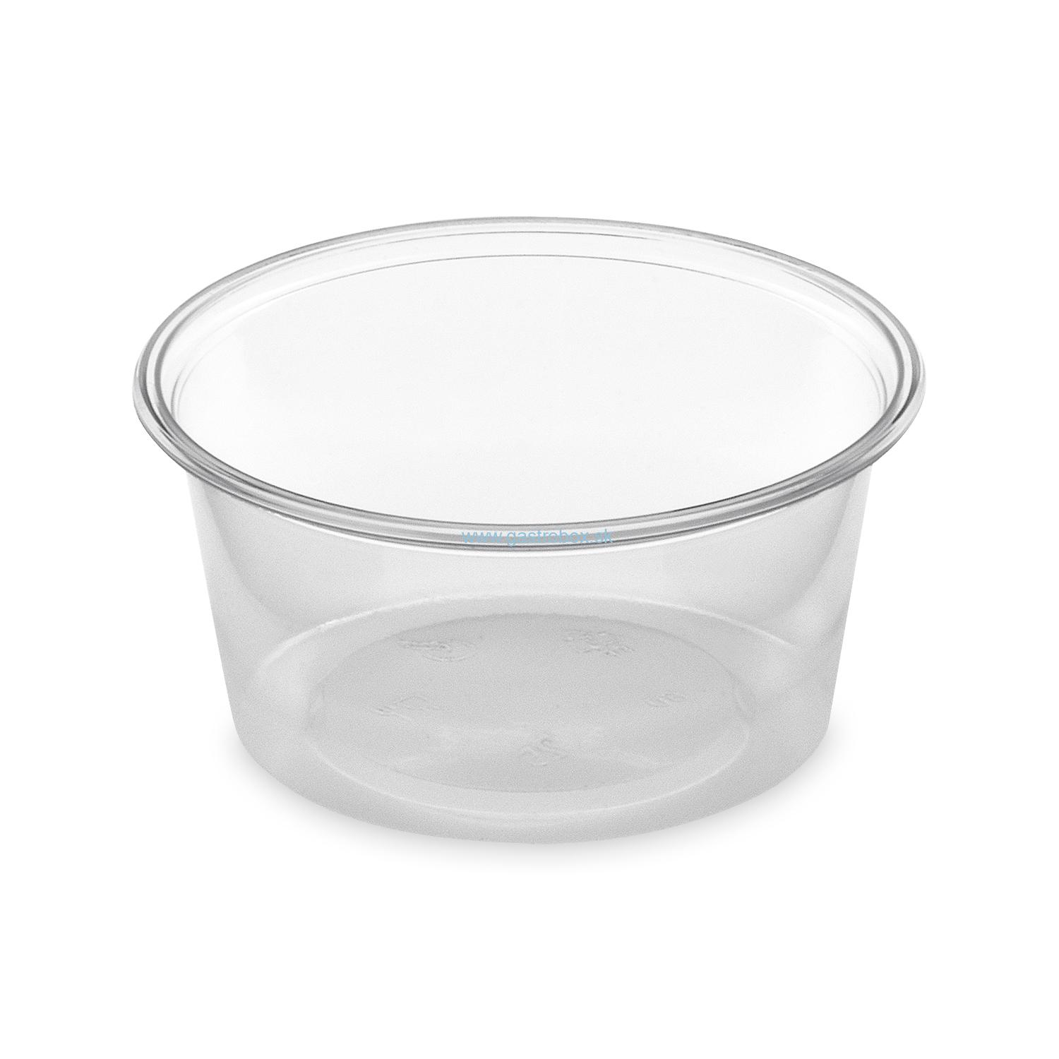 Dresingová miska priehľadná Ø 7 cm 80ml, 50ks