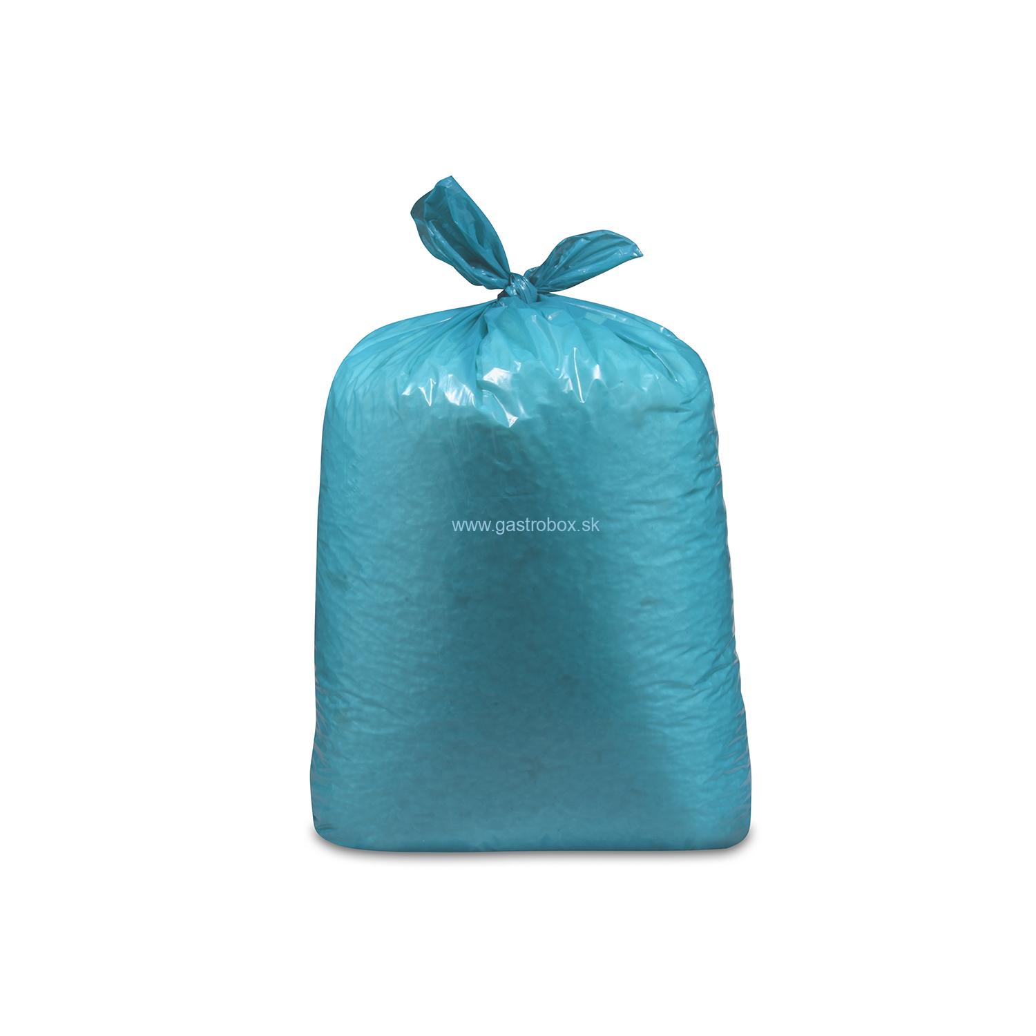 Vrecia na odpad 120L (LDPE) modré 70x110 cm, 25ks