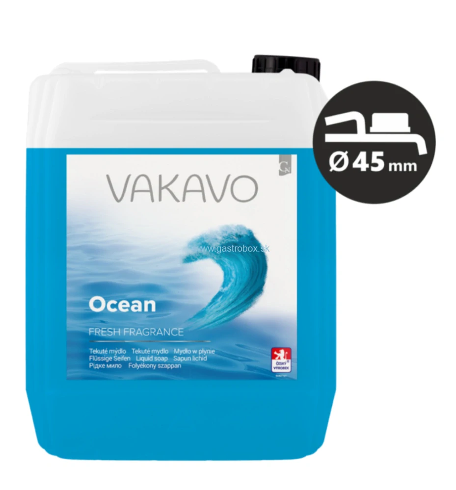 Tekuté mydlo VAKAVO Ocean 5L, 1ks