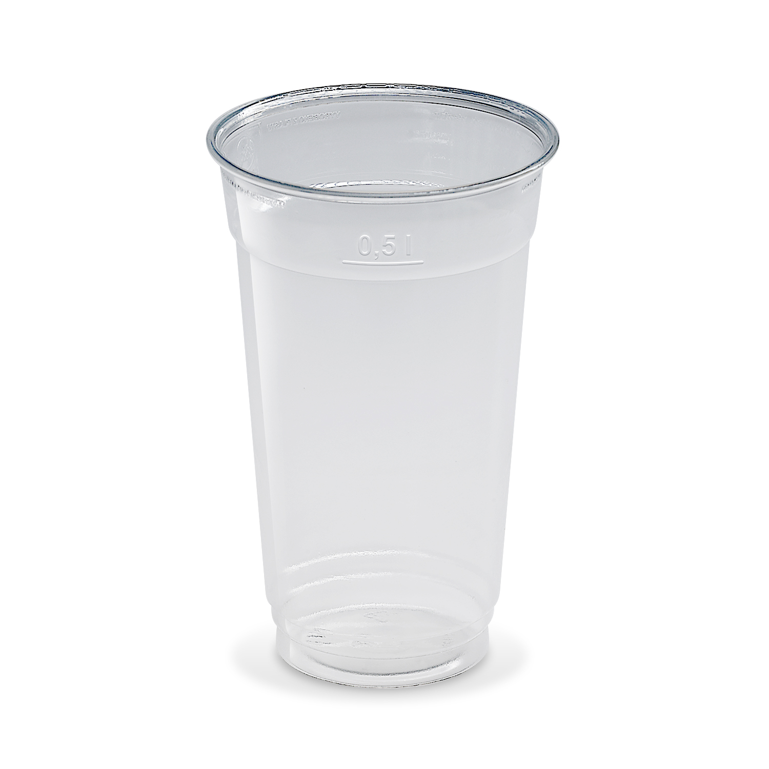 Pohár 500 ml (PET) Ø 95mm, 50ks
