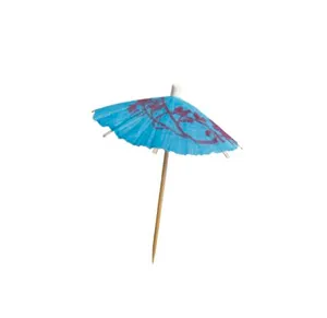 Dáždniček papierový, mix farieb, 6ks