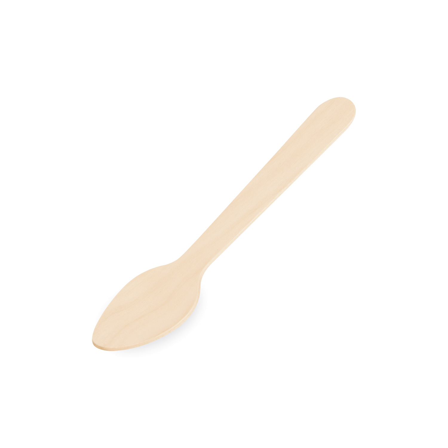 Drevená kávová lyžička 11 cm, 100ks