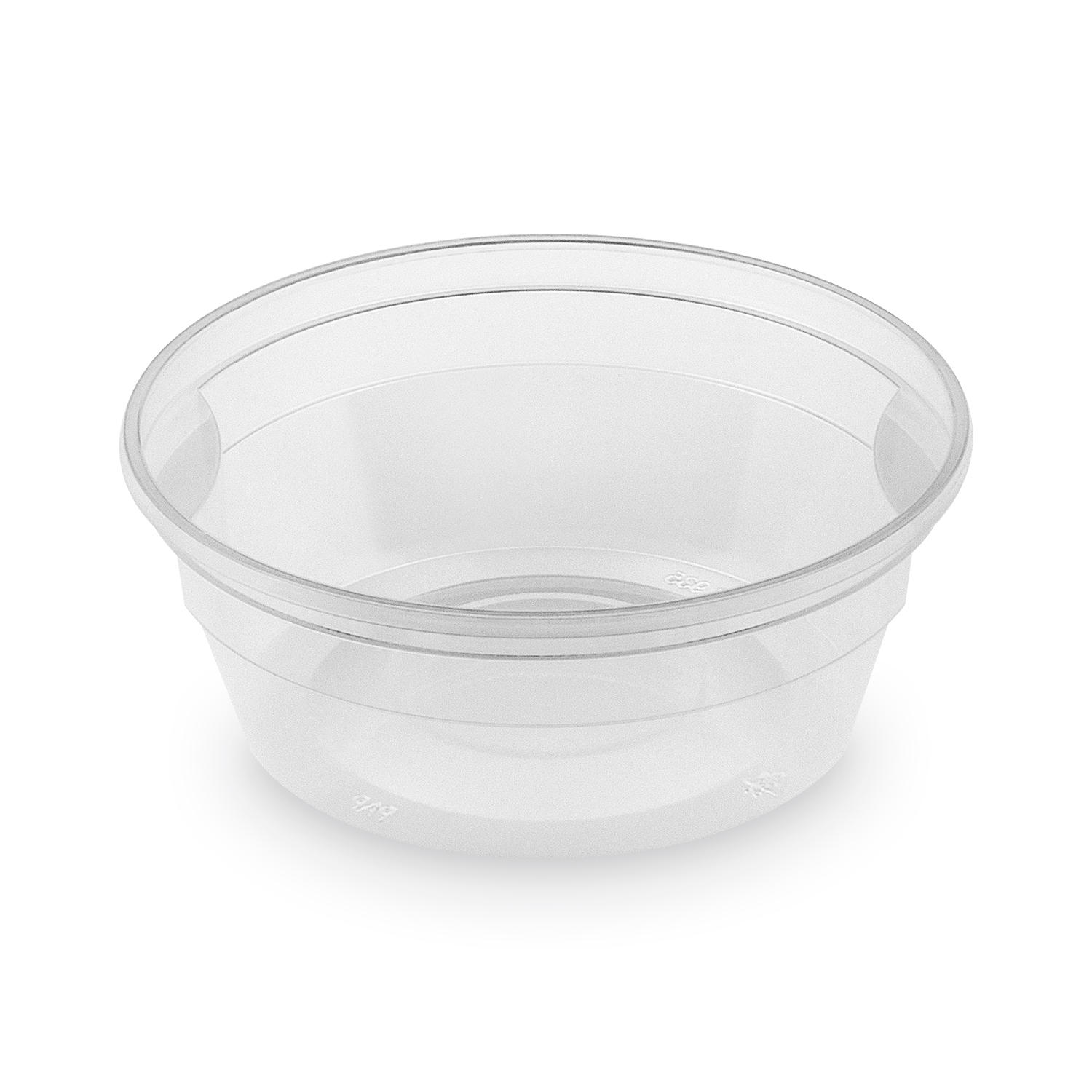 Polievková miska Ø127mm priehľadná 350 ml, 50ks