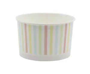 Kelímok na zmrzlinu Pastel 360 ml, 25ks