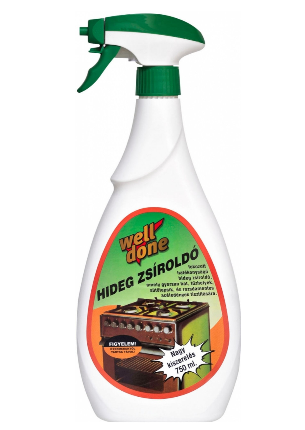 WELL DONE odmasťovač sprej 750ml, 1ks