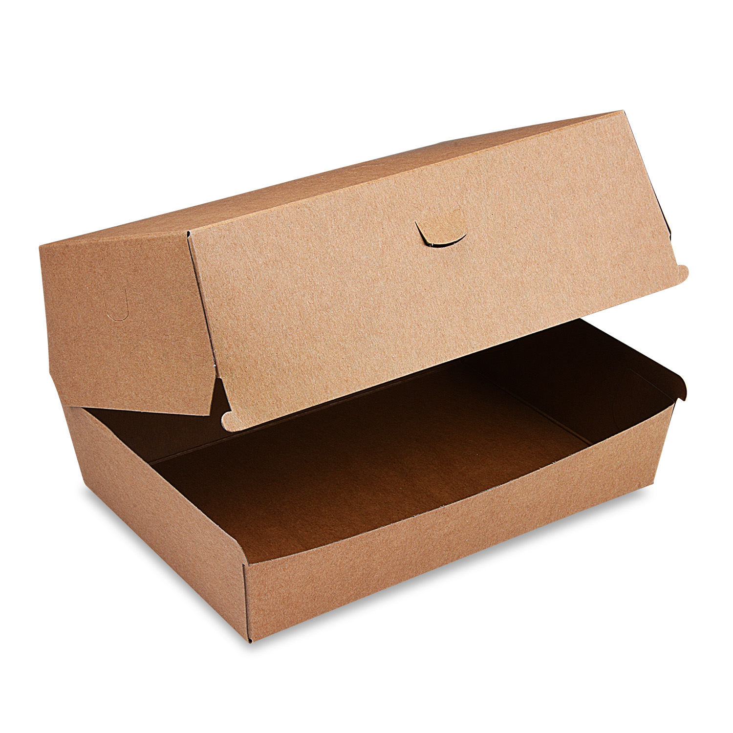Box na burger Plus nepremastiteľný kraft 195 x 135 x 100 mm, 50ks