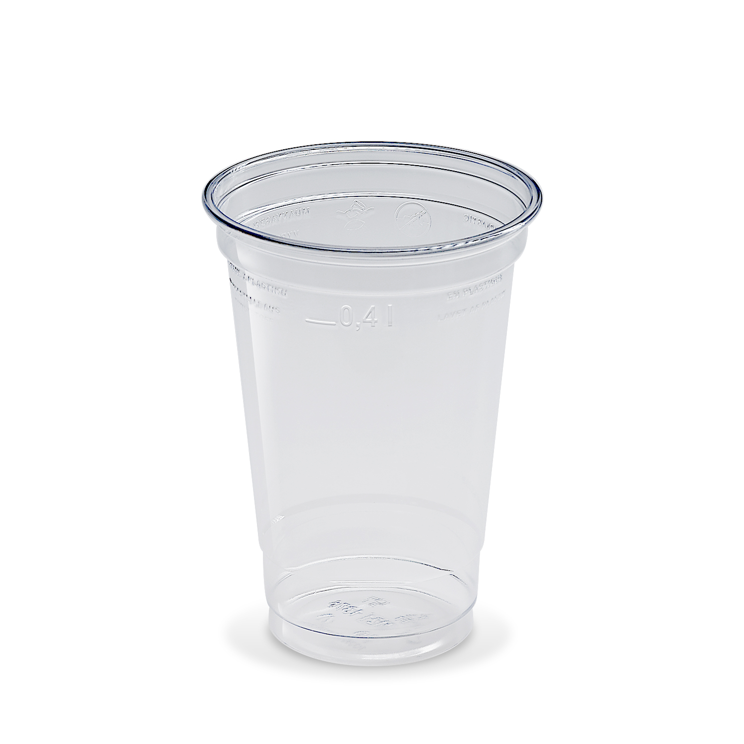 Pohár 400 ml (PET) Ø 95mm, 50ks