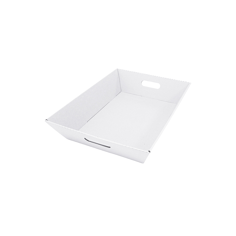 AKCIA! Darčekový kôš 38x28x10 cm biely, 1ks