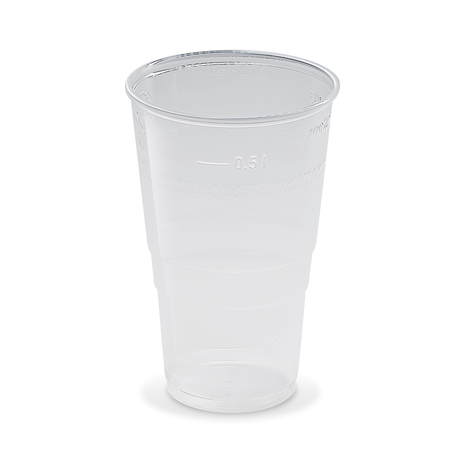 Pohár 0,5 L (PP), 50ks