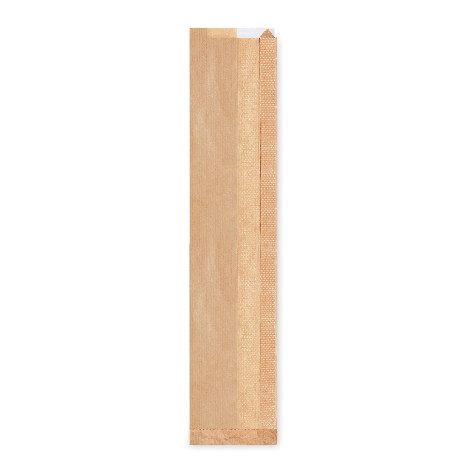Papierový sáčok na bagety s okienkom 12+5x59cm hnedý, 1000ks
