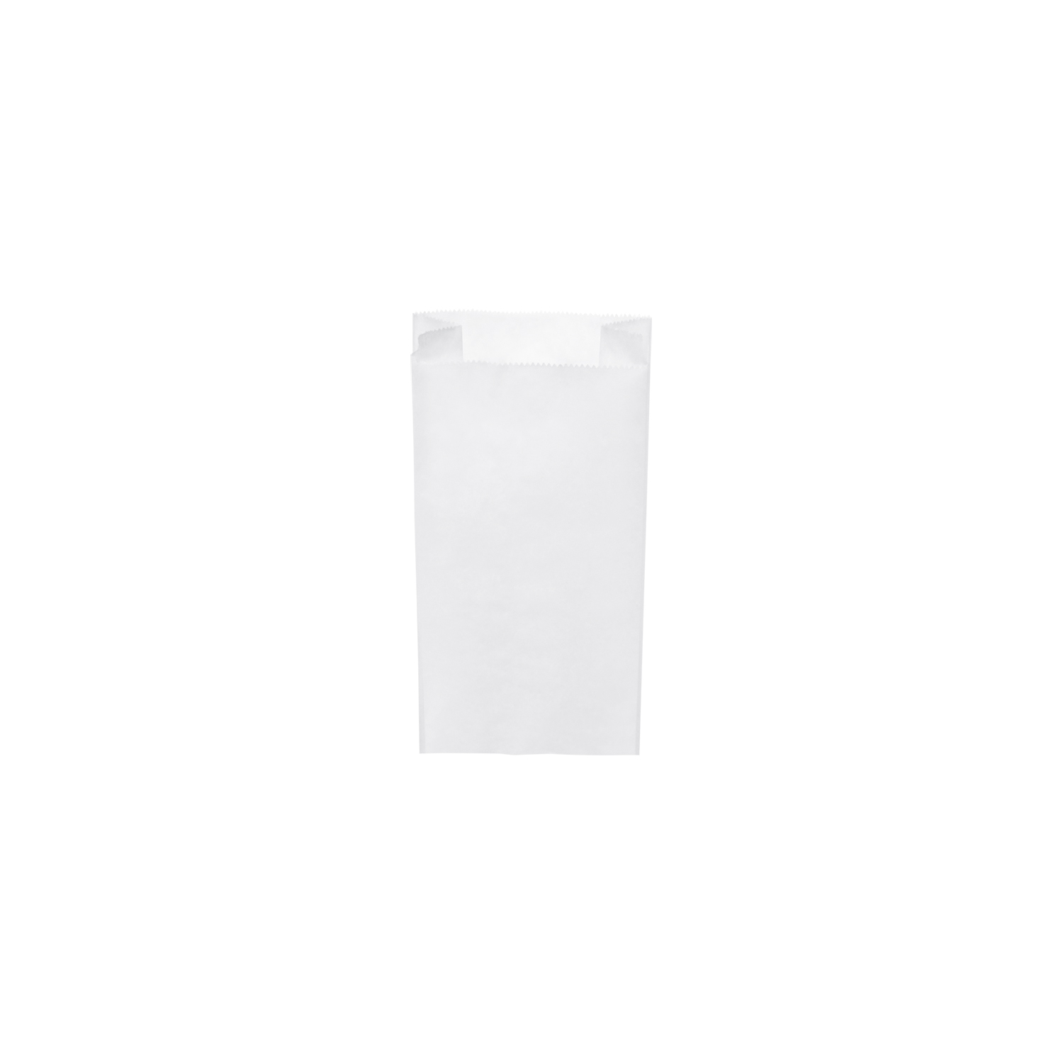 Sáčok desiatový 10+5x22cm biely (0,5kg), 1000ks