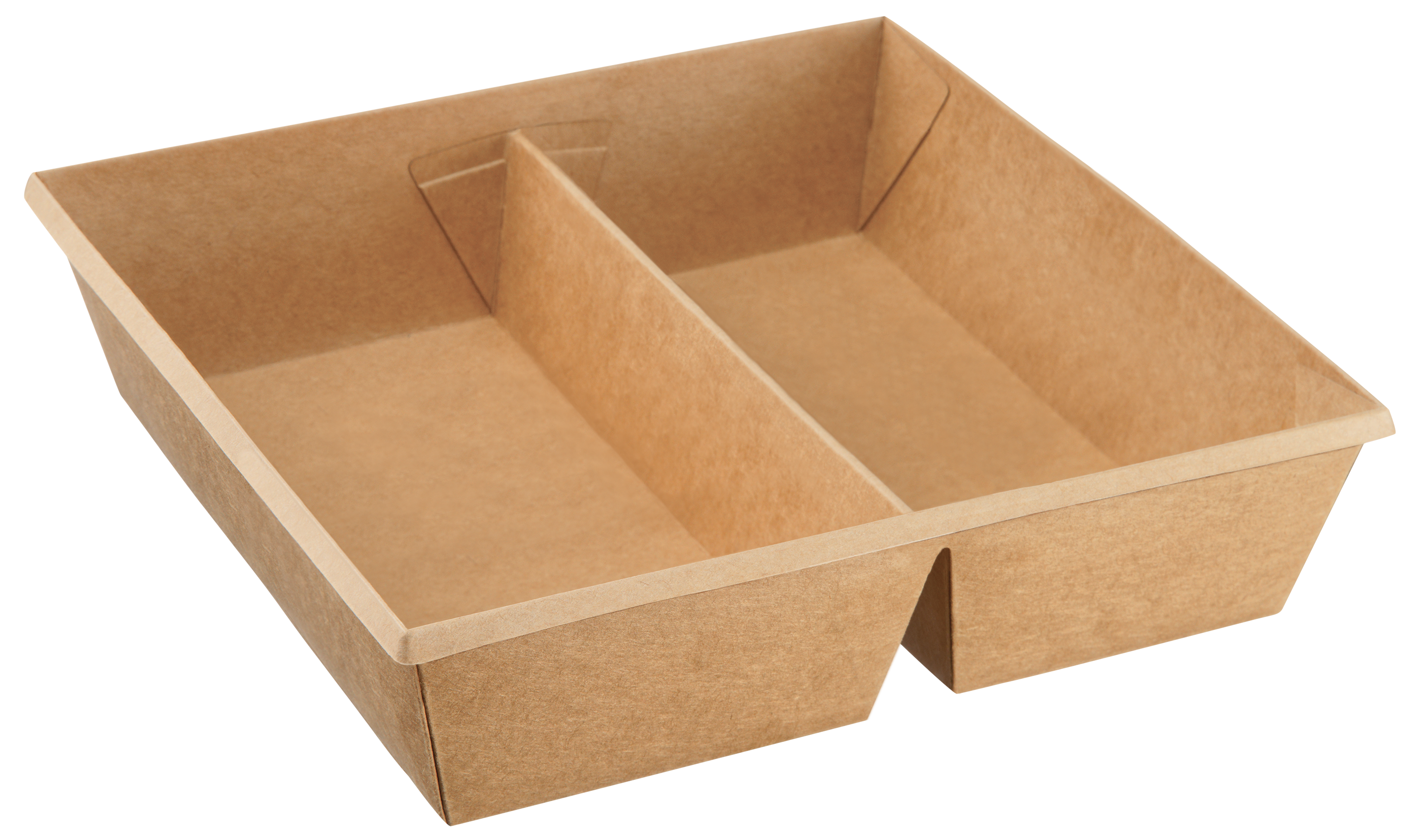 Bio misky ONE CLICK 1200ml kraft hnedé dvojdielne, nepremastiteľné, 20ks