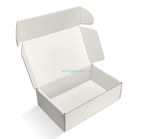 Krabička 20 x 13 x 6 cm biela, 25ks