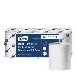 Utierky TORK 471113 H12 2vr. biele, 6ks