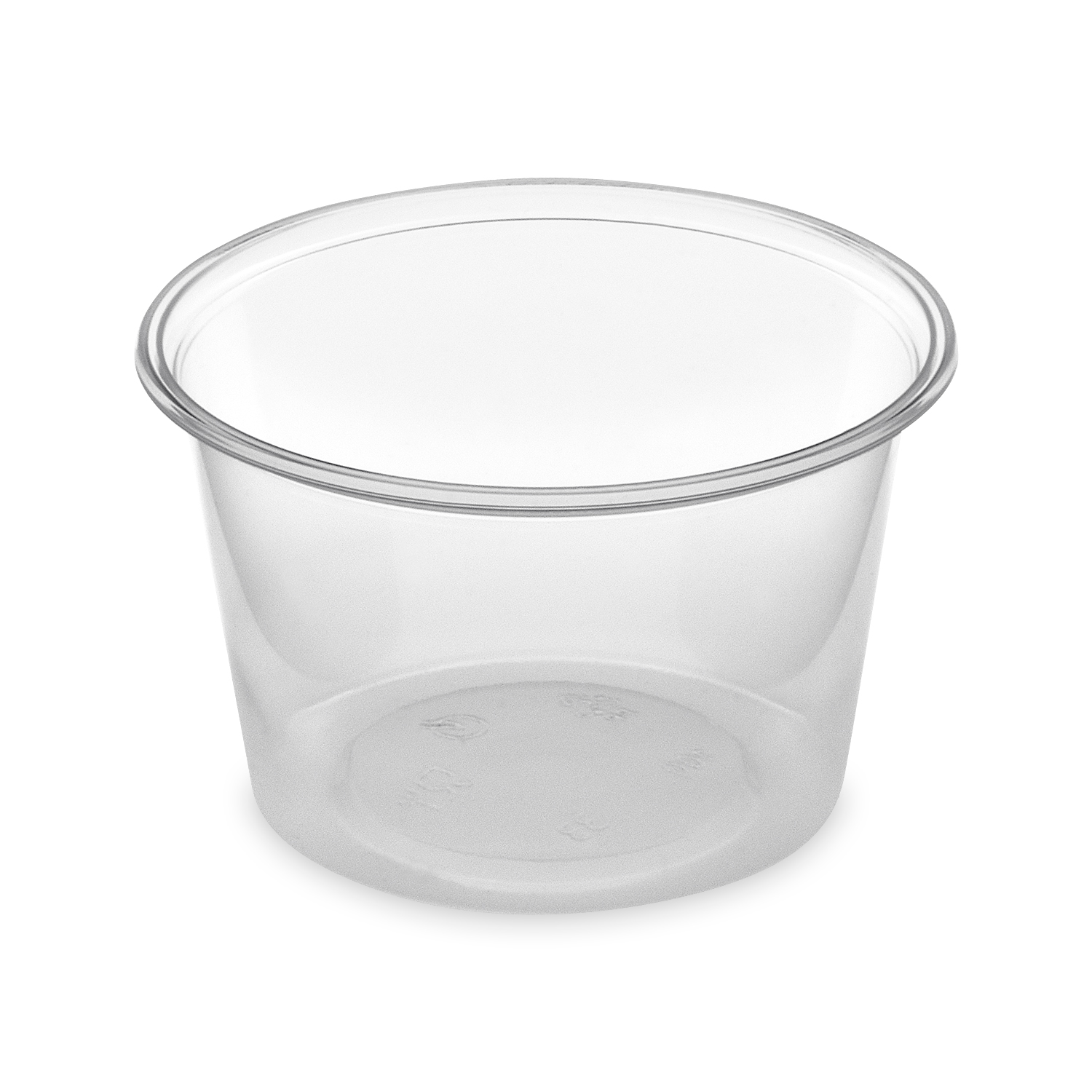 Dresingová miska priehľadná Ø 7 cm 100ml, 50ks