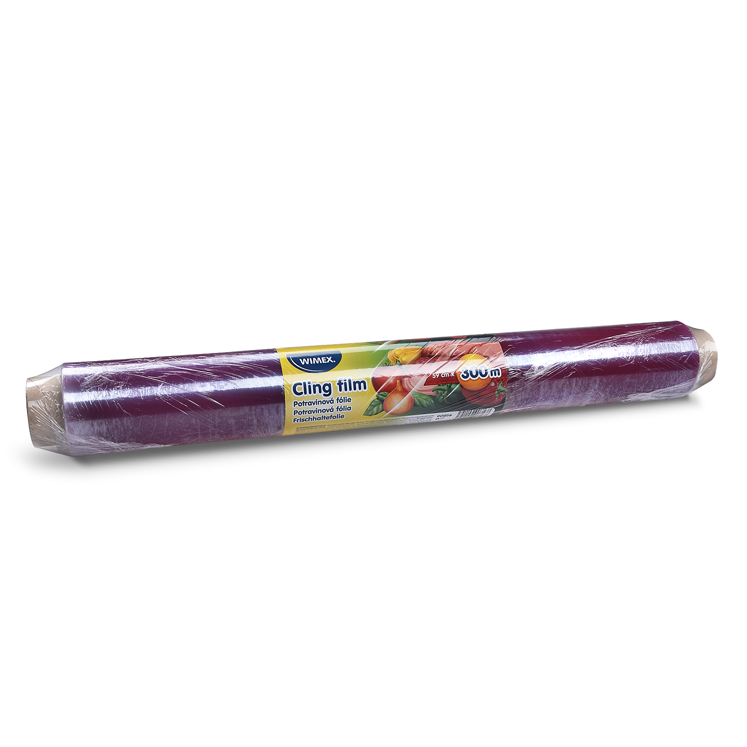 Potravinová fólia PVC 59cm x 300m, 1ks