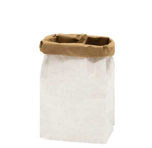 Vrecko kupecké 2-vrstvé 24x12x49 cm biele (10kg), 1ks