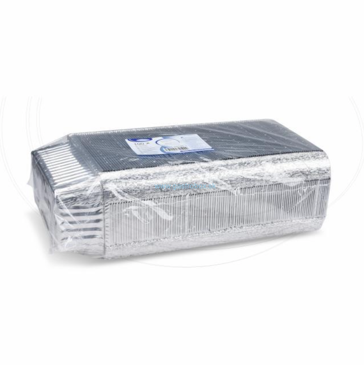 Miska hranatá 900ml ALU, 100ks
