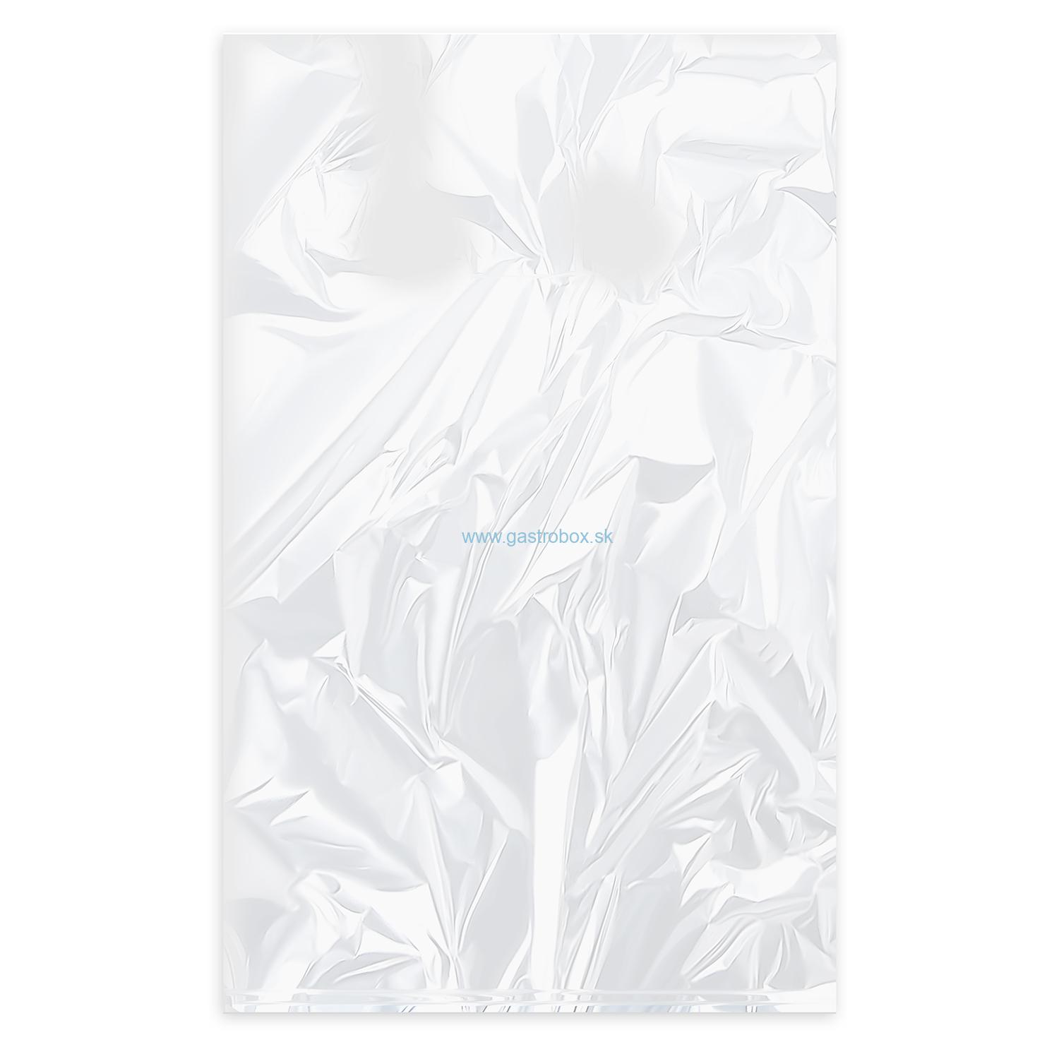 Univerzálne vrecká 25 x 40 cm, (HDPE) transparentné 5L, 50ks