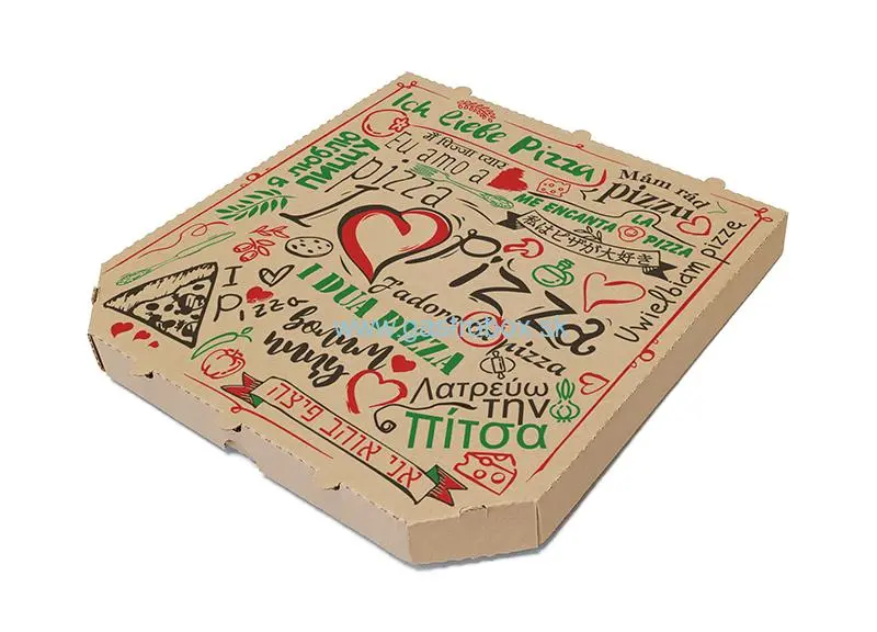 .Pizza krabica I LOVE PIZZA 32x32x3cm, 100 ks