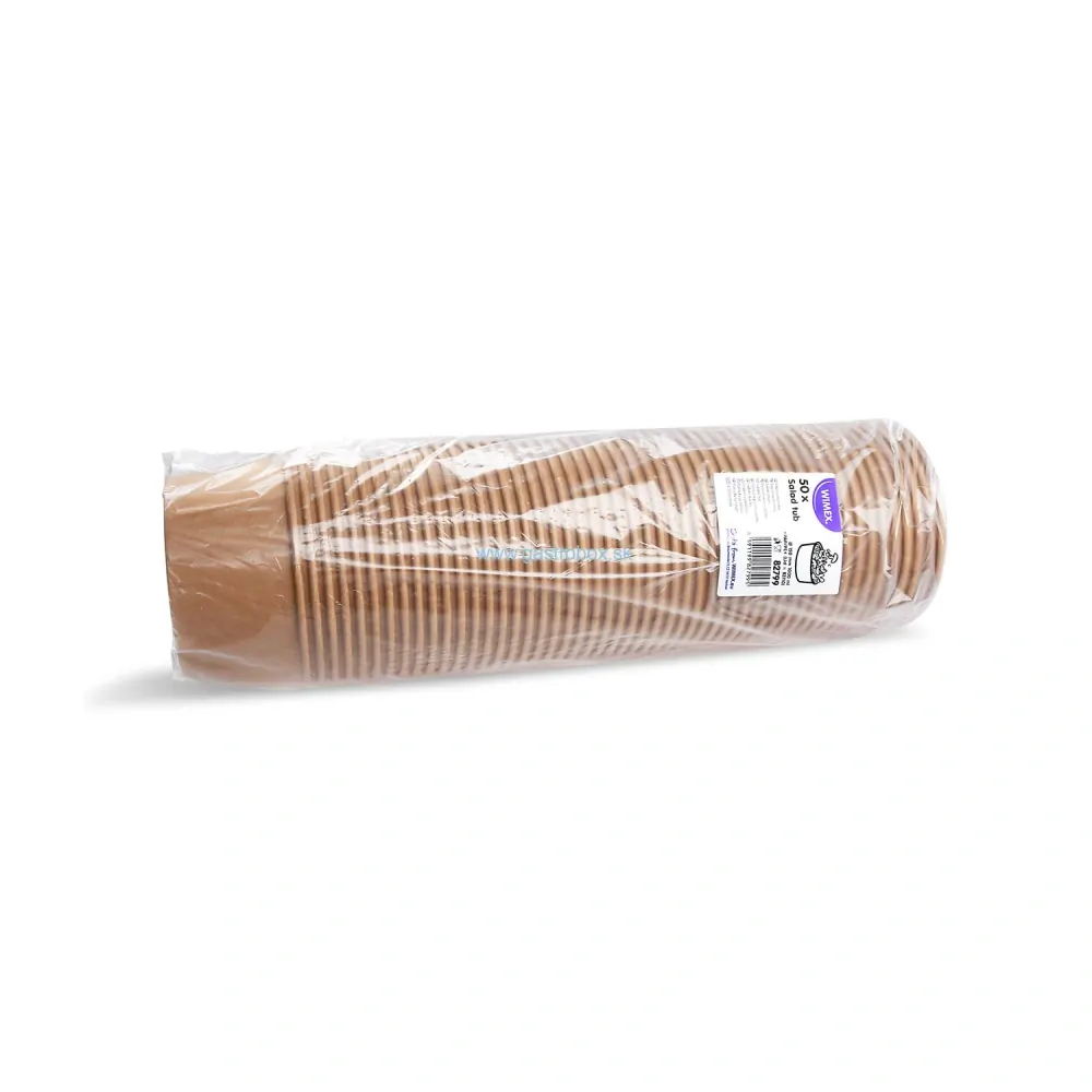 Papierová miska 1000ml kraft (Ø150mm), 50ks