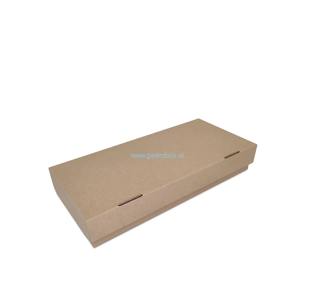 Krabica na pizzu CALZONE/pizza štangle biela 35 x 16 x 6 cm, 100ks