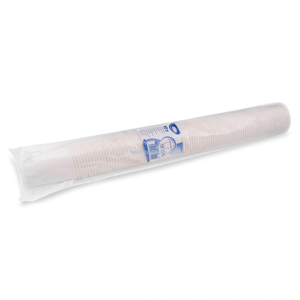 AKCIA! Pohár papierový biely 180ml, Ø 70 mm, automatový, 90ks
