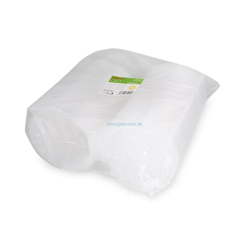 Miska osemhranná s viečkom 1000ml, 50ks