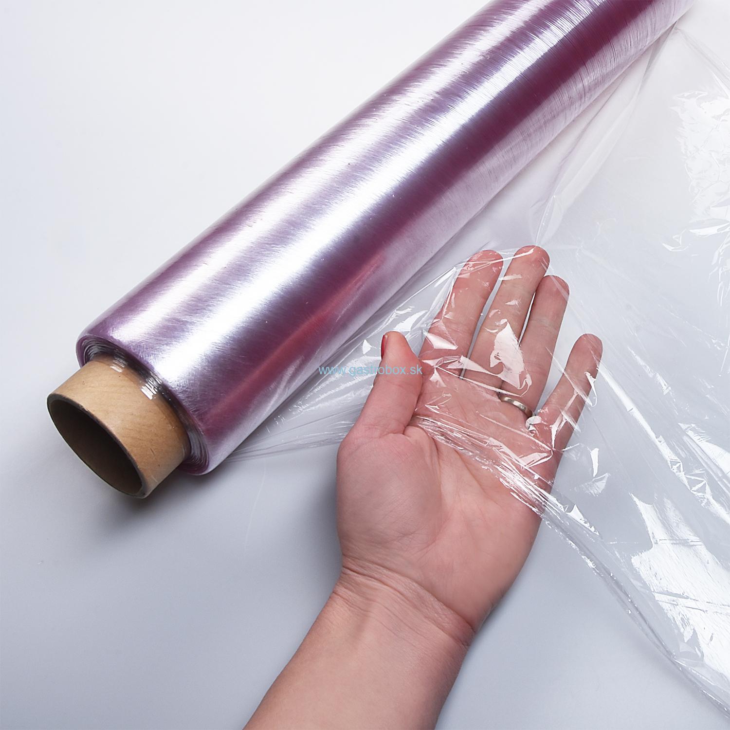 Potravinová fólia PVC 59cm x 300m, 4ks