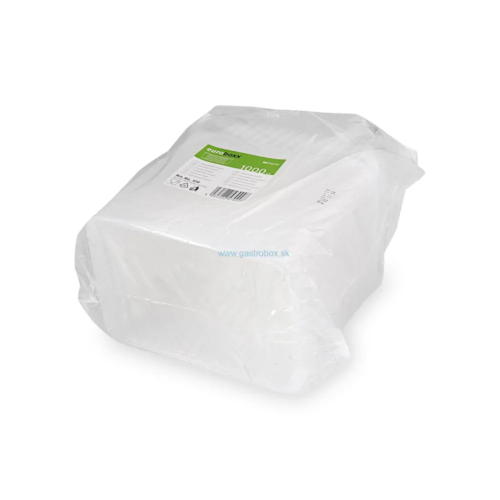 Vanička 1000 ml hranatá, 50ks