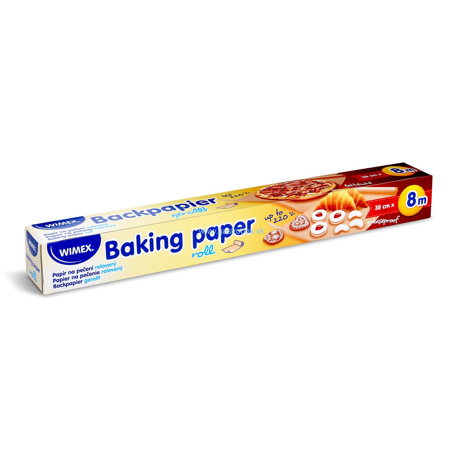 Papier na pečenie rolka 38cmx8m, 1ks
