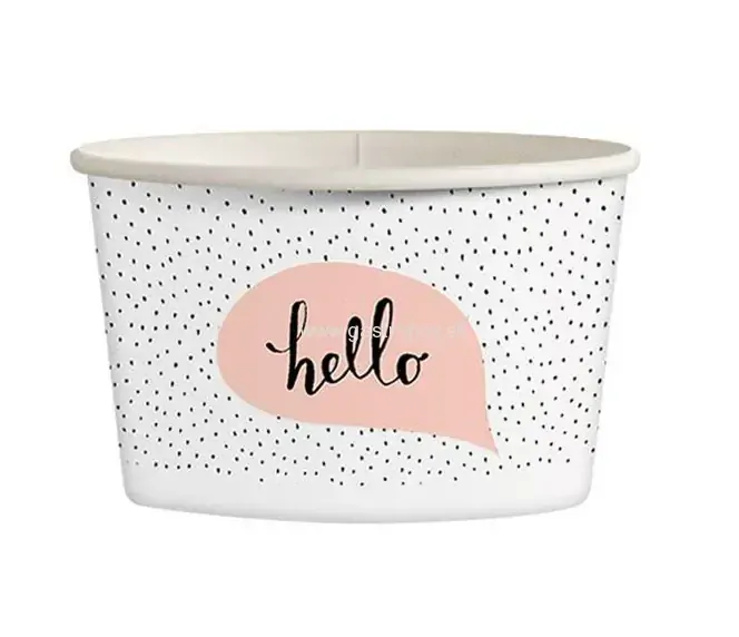 Kelímok na zmrzlinu Pastel 245 ml, 25ks