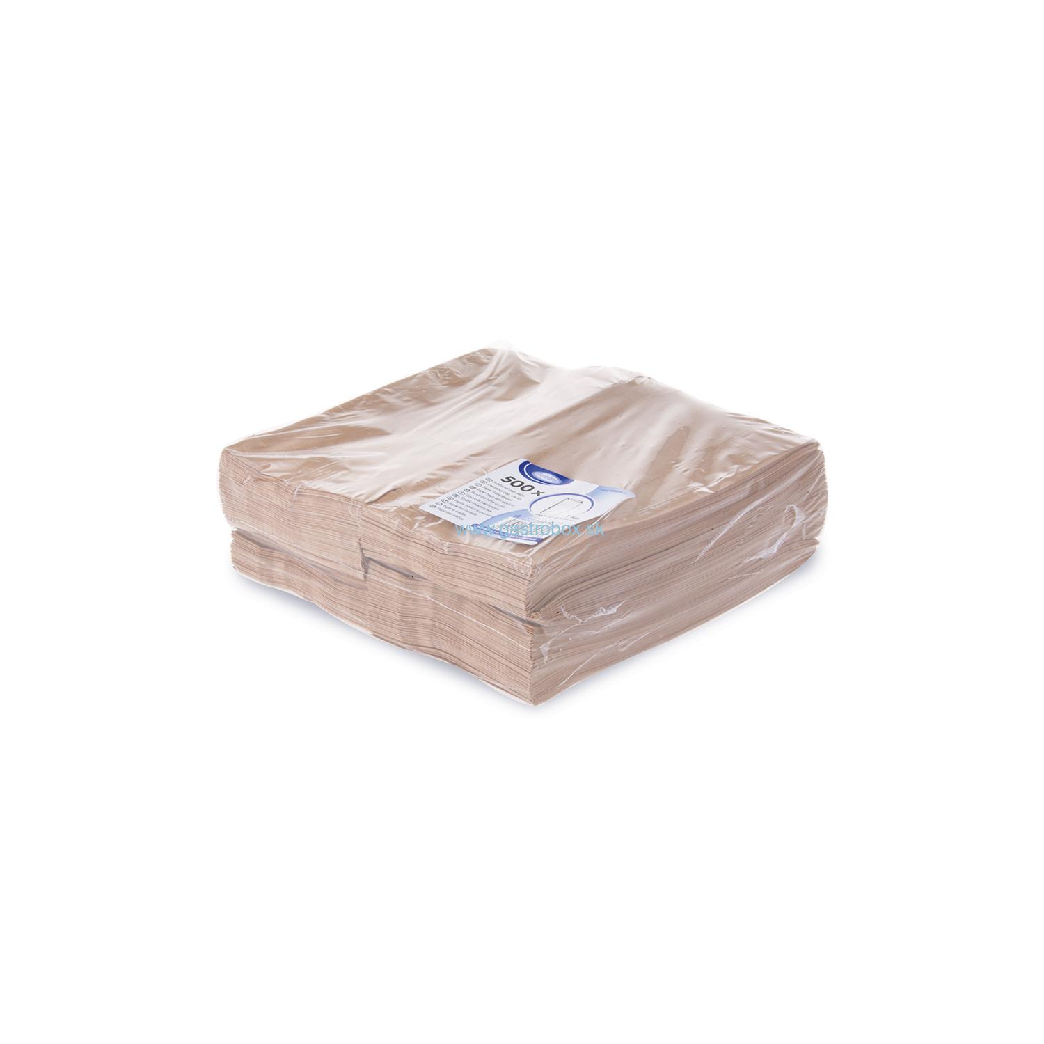 Sáčok desiatový 12+5x24cm hnedý (1kg), 500ks