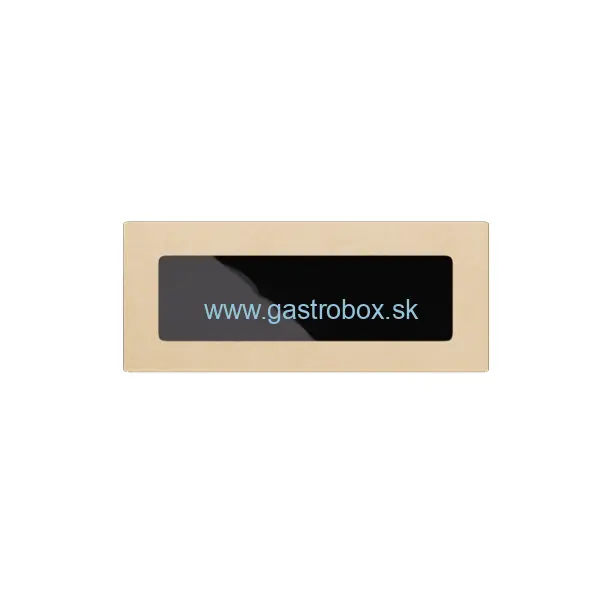 Bio misky ONE BOX 500ml kraft čierne, nepremastiteľné, 25ks