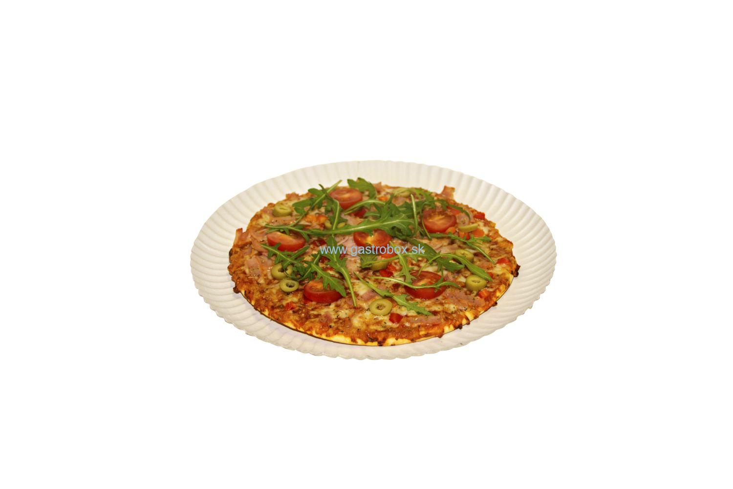 Papierové taniere hlboké Ø 34 cm, 50ks
