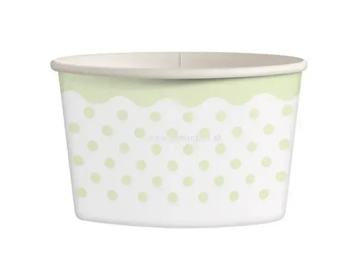 Kelímok na zmrzlinu Pastel 245 ml, 25ks