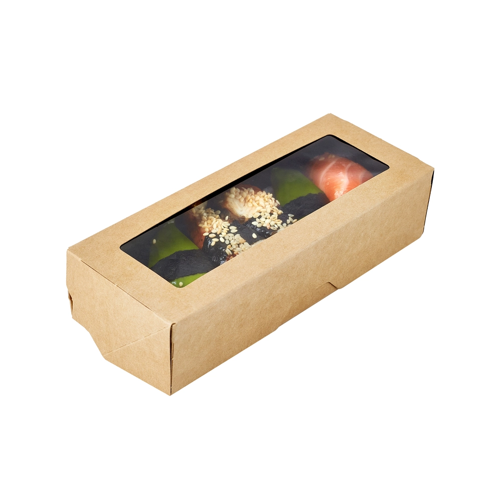 Bio misky ONE BOX 500ml kraft čierne, nepremastiteľné, 25ks