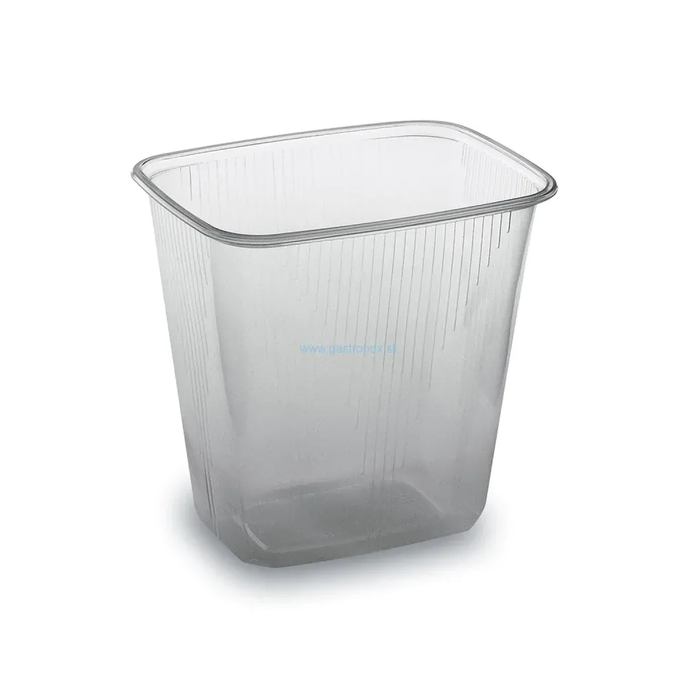 Miska hranatá 500ml, 100ks