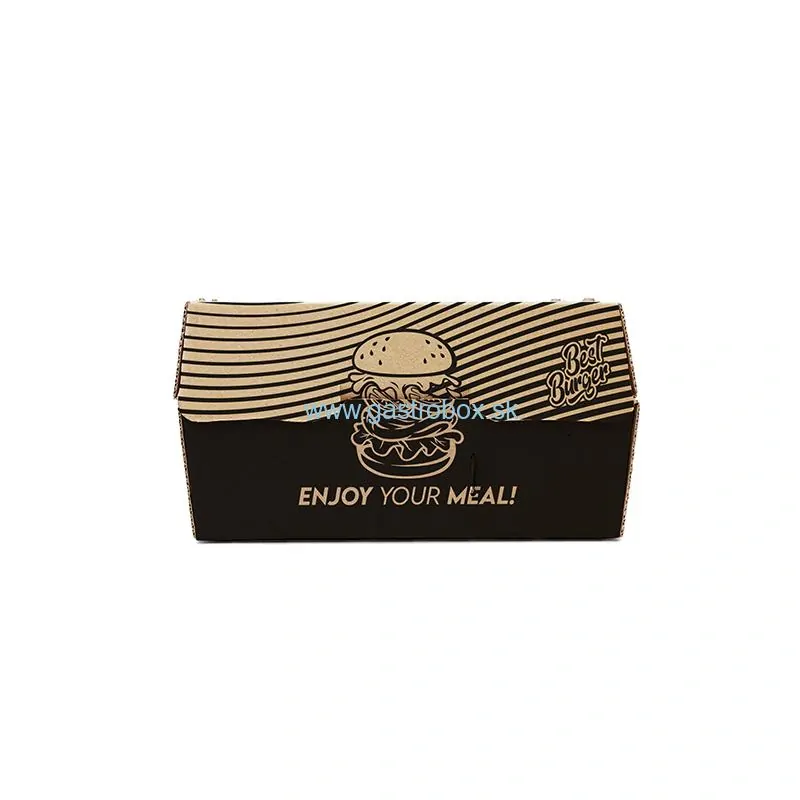 AKCIA! Burger box DOUBLE 20x13x11 cm BEST, 100ks